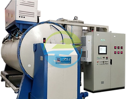 Good price Potencia total máxima 320kW Horno de brasado de vacío vertical y horizontal Horno de vacío HJ-VF003 en línea