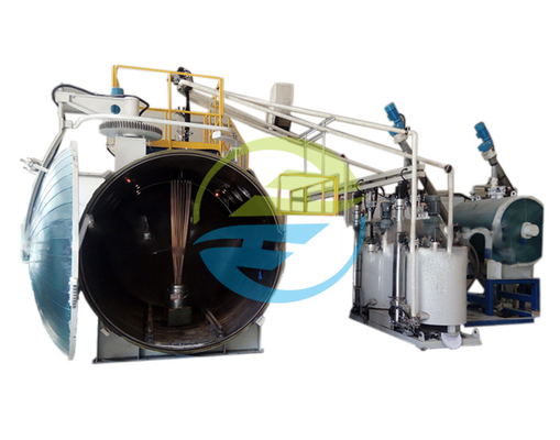 Good price Equipo de fundición de vacío de mezcla estática de transformadores HJ-VTE003 Equipo de ensayo de vacío en línea