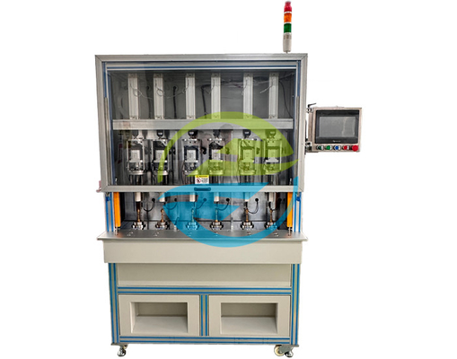 Good price Máquina de prueba de estanqueidad del núcleo de válvula de cobre de perfil de aluminio AC220V de equipos de prueba de fugas en línea