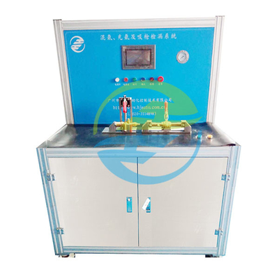Good price Equipo de prueba de fugas de inyección de helio Equipo de prueba de fugas de alta precisión Detección de presión de 3,0 MPa Respuesta rápida 1,44E-4 Mbar.l/s 2 minutos Tiempo de ciclo 2,2 g/año Precisión de prueba de fugas en línea