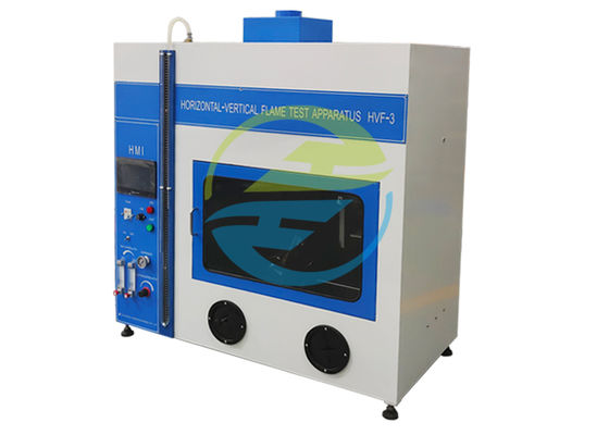 calidad Equipo de ensayo de inflamabilidad de 20 ± 2 mm/125 mm con tiempos de combustión Puede preestablecerse y el caudal de gas 500W 965 ± 30 ml/min o 117 ± 3 mm fábrica