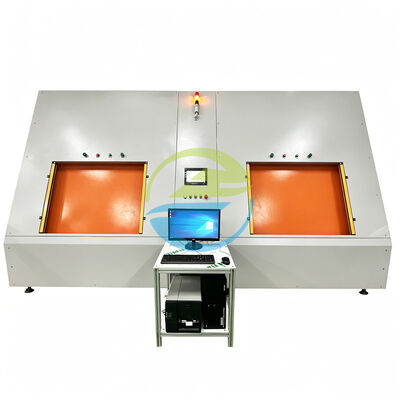 Buen precio Equipo de prueba de fugas de helio de cámara de vacío de alta precisión para evaporadores y condensadores. Solución de detección de fugas industriales certificada ISO 20485 en línea