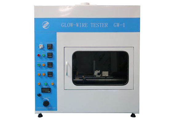 Good price Probador del alambre del resplandor de la operación del botón de IEC60695-2-10 1kVA en línea