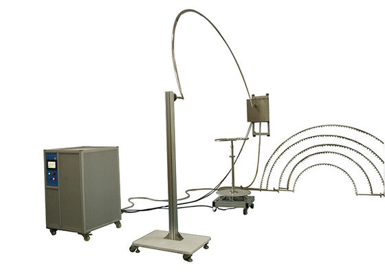 Buen precio Equipo de ensayo IP de última generación con conectividad USB y tubos oscilantes R400mm en línea